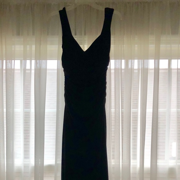 Laundry By Design Ruche Evening V Neck Dress “6” - Picture 4 of 8